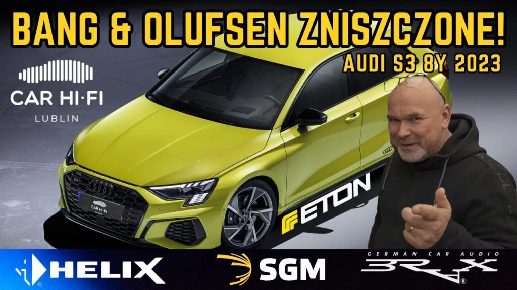 Audi S3 8Y: Miks głośników, który zagrał jak high‑end! Projekt by Car Hi-Fi Lublin dla Filipa