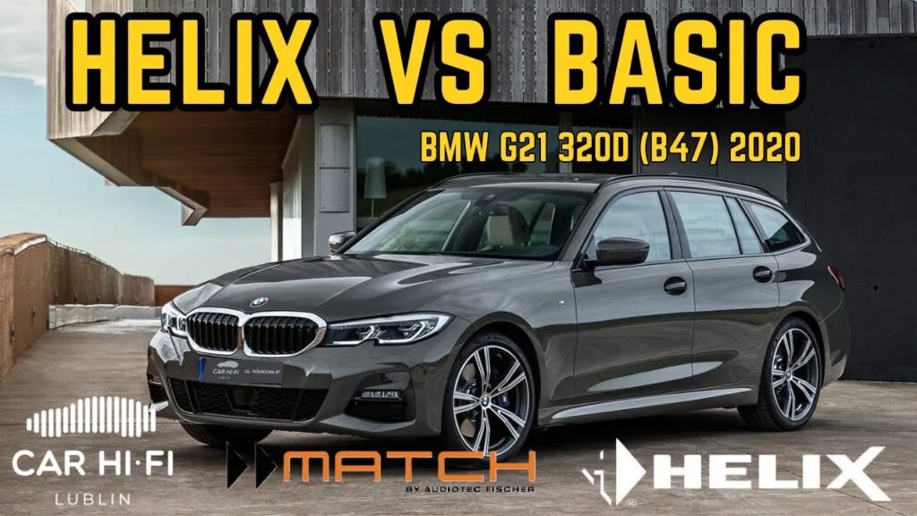 BMW 3 G21 – Najlepszy upgrade audio do Basic? Sprawdź Helixa!