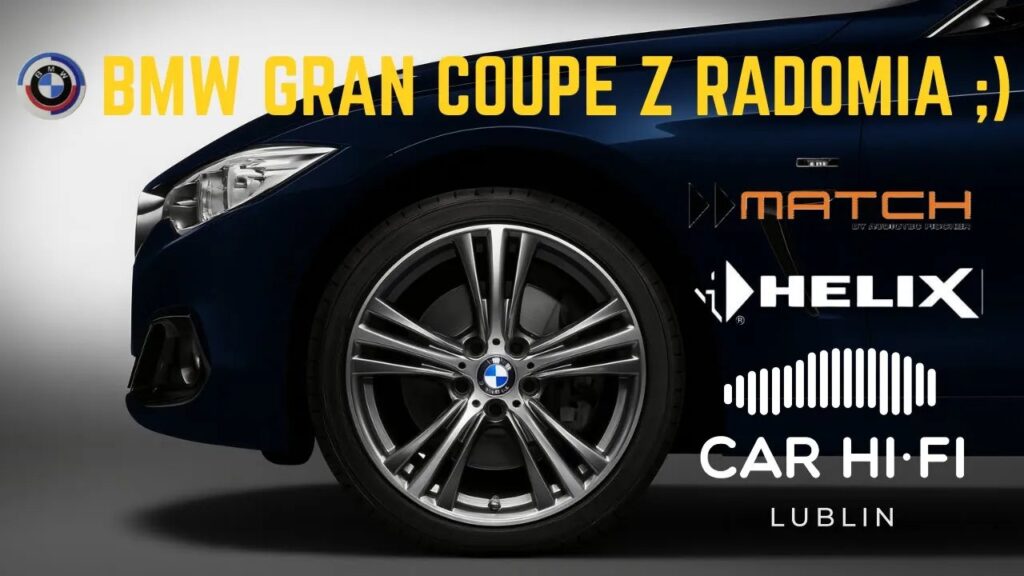 BMW 4 Gran Coupe F34 – Upgrade audio dla klienta z Radomia