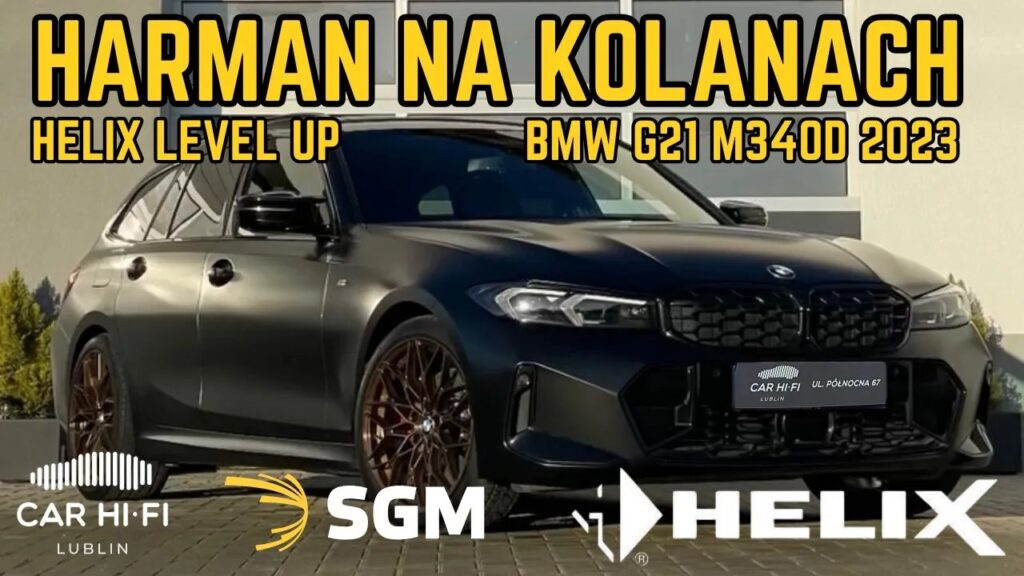 BMW M340d – Kompletny Upgrade Audio! Helix V Eight Ultimate + Ci5 Compose | Różnica miażdży Harmana