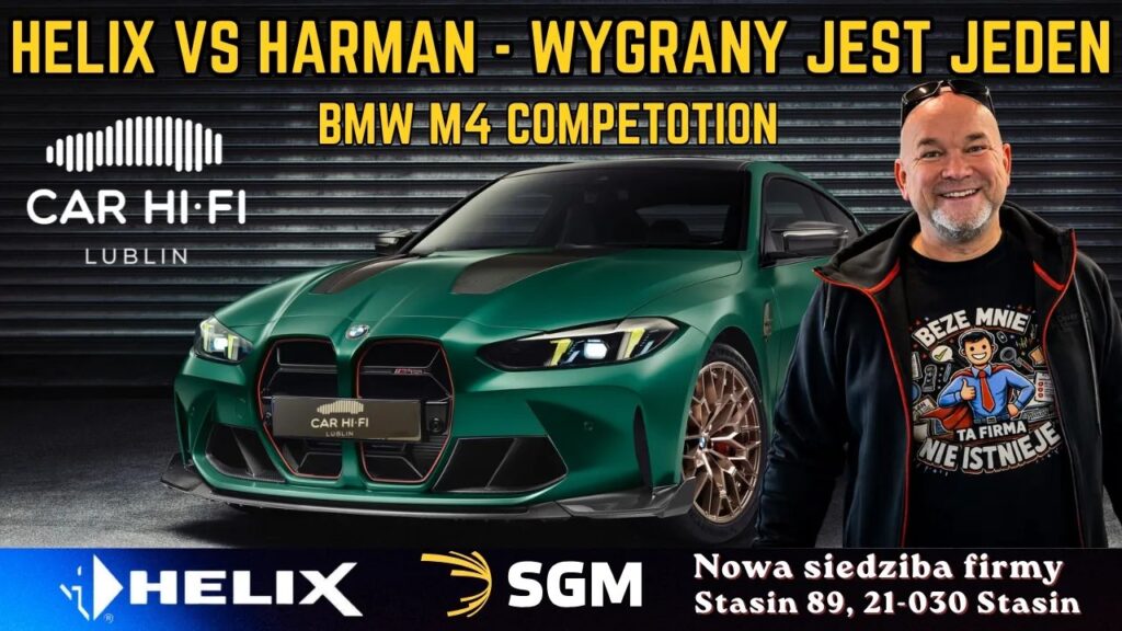BMW M4 Competition – Totalny Upgrade Audio! Harman Kardon nie miał szans