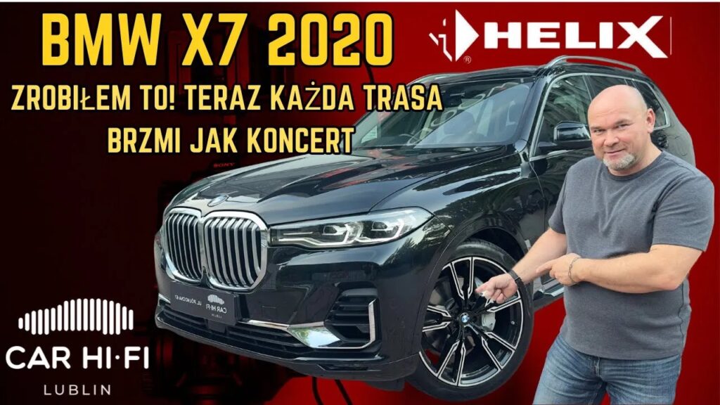 BMW X7 G07 2020 — Wygłuszenie i audio upgrade dla Jakuba