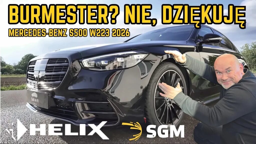 Burmester w Mercedesie S500 ODPADA?! Zrobiliśmy system audio, który go ZAĆMIEWA 🔥