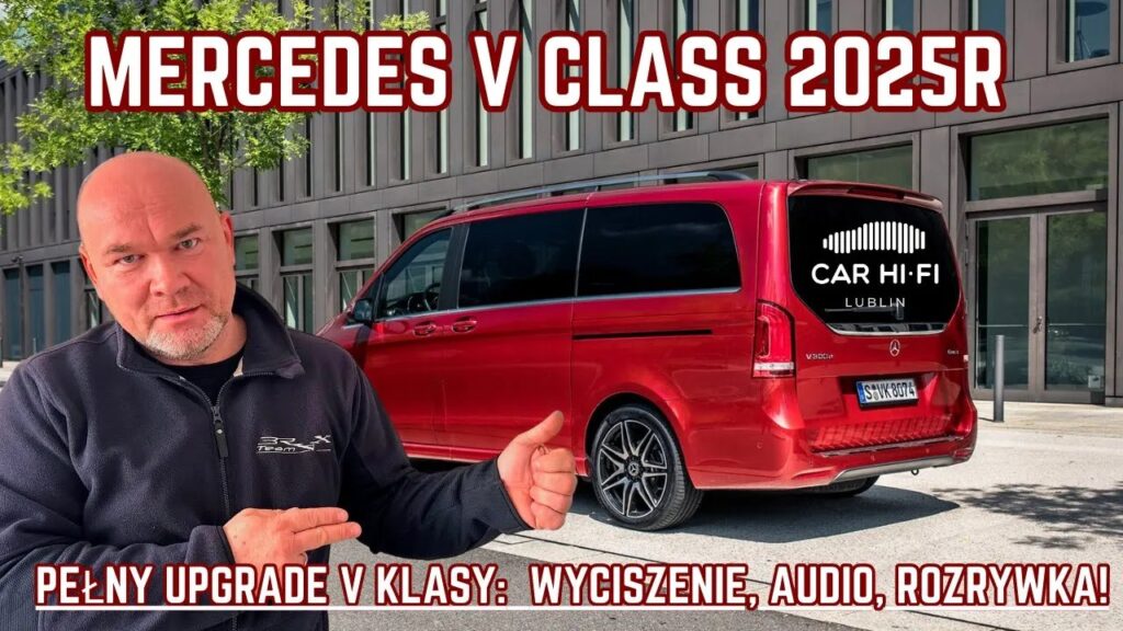 Kompleksowy Upgrade Mercedesa V Klasy 2025: Audio, Wytłumienie i Nowa Strefa Rozrywki!