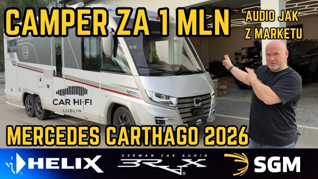 Mercedes Cartago na wypasie! 🚐🔥 Najbardziej skompresowane car‑audio premium, jakie widzieliście!
