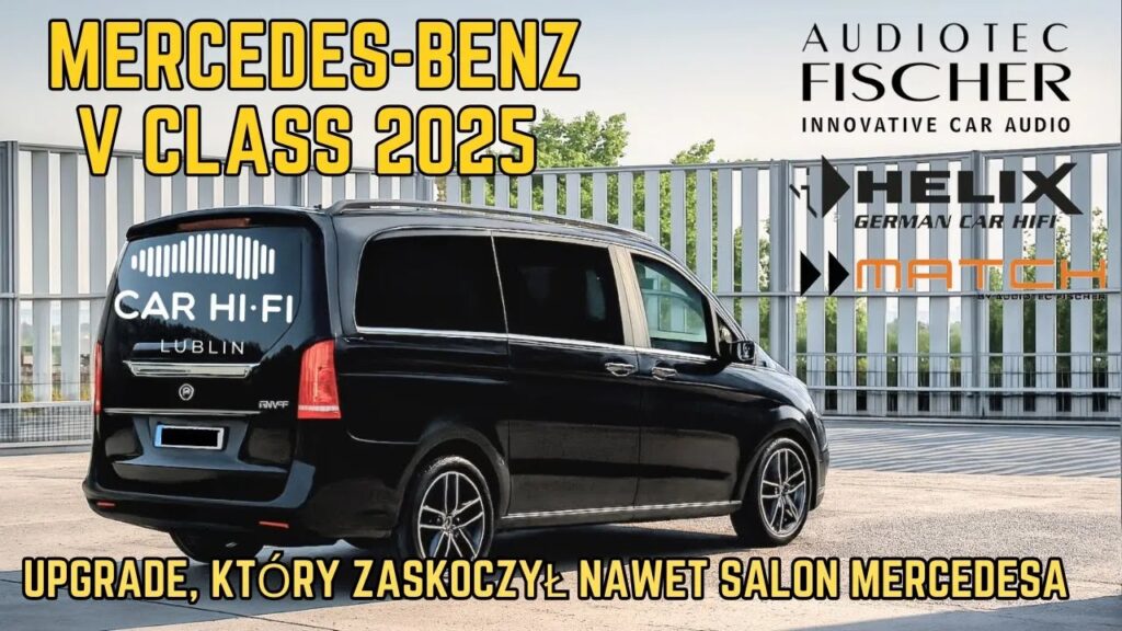 Mercedes V Klasa 2025: Prawdziwy Mistrz Komfortu i Dźwięku! 🔊✨