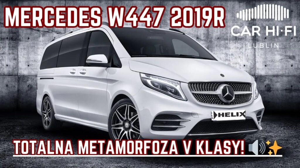 Mercedes V Klasa: Kompletny Upgrade Audio i Multimedia | Niesamowite Brzmienie