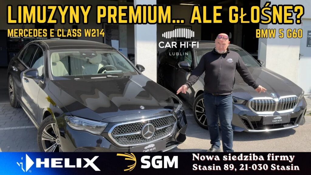 Nowe limuzyny PREMIUM są… głośne?! Wyciszyliśmy BMW G60 i Mercedesa W214!