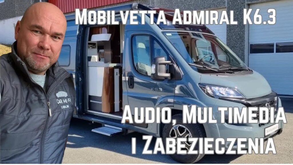 Nowy kamper zabezpieczony z super audio i multimediami! 🚐🔊