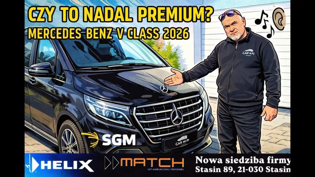 Projekt na miarę Premium — Mercedes V‑Class 2026 z Bielska‑Białej