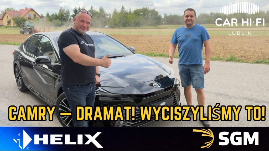 Toyota Camry 2026 SZUMI JAK SZALONA! Wyciszenie + Szyby Akustyczne + KonserwacjaI Mamy 3 Pomiary dB!