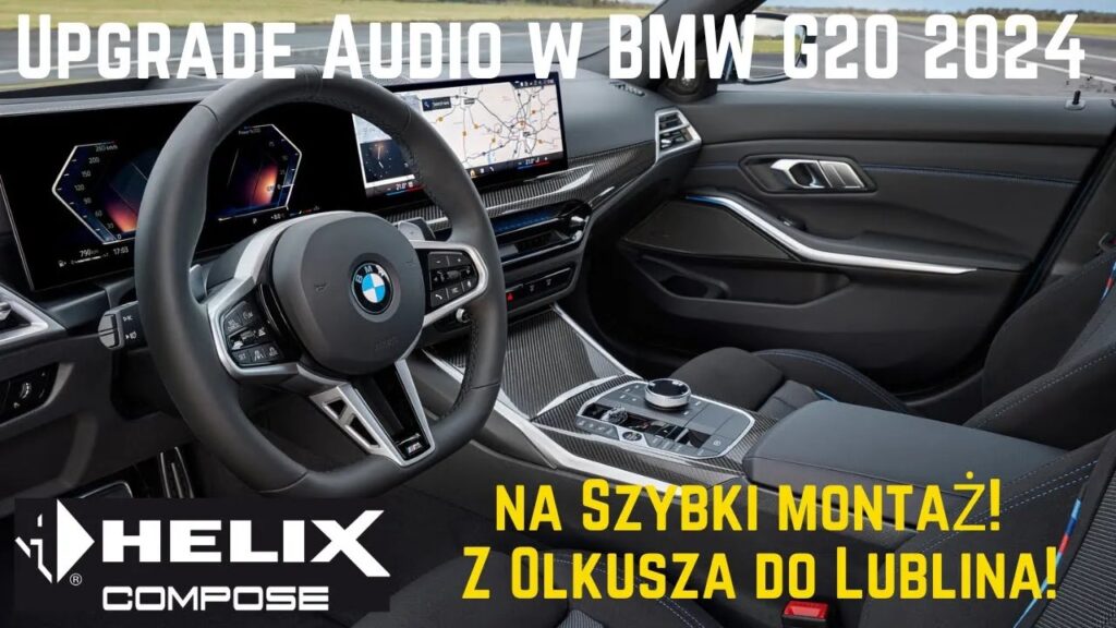 Upgrade Audio w BMW G20 2024: Zobacz Nasz Nowy Montaż!