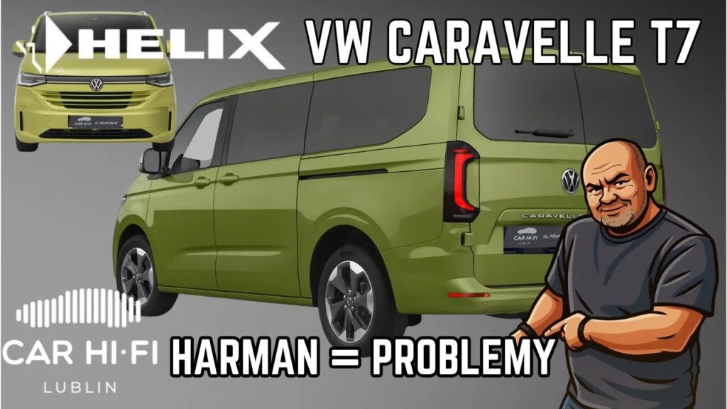 VW Caravelle T7 2025 – problematyczny system Harman Kardon i nasze rozwiązania | Upgrade audio