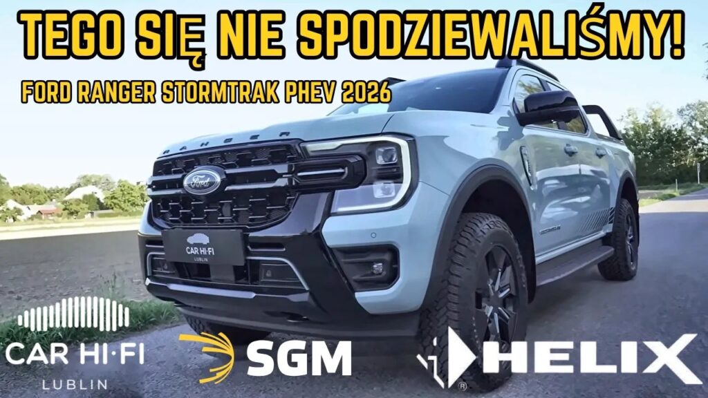 Wygłuszyliśmy głośnego pick-upa! Ford Ranger Stormtrak + Helix. Szczera opinia właściciela